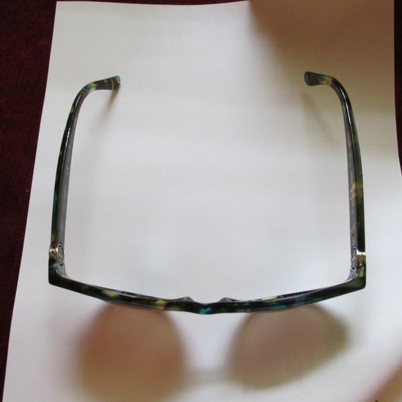 Tory Burch Black and Blue Oversized Sunglasses main image 4